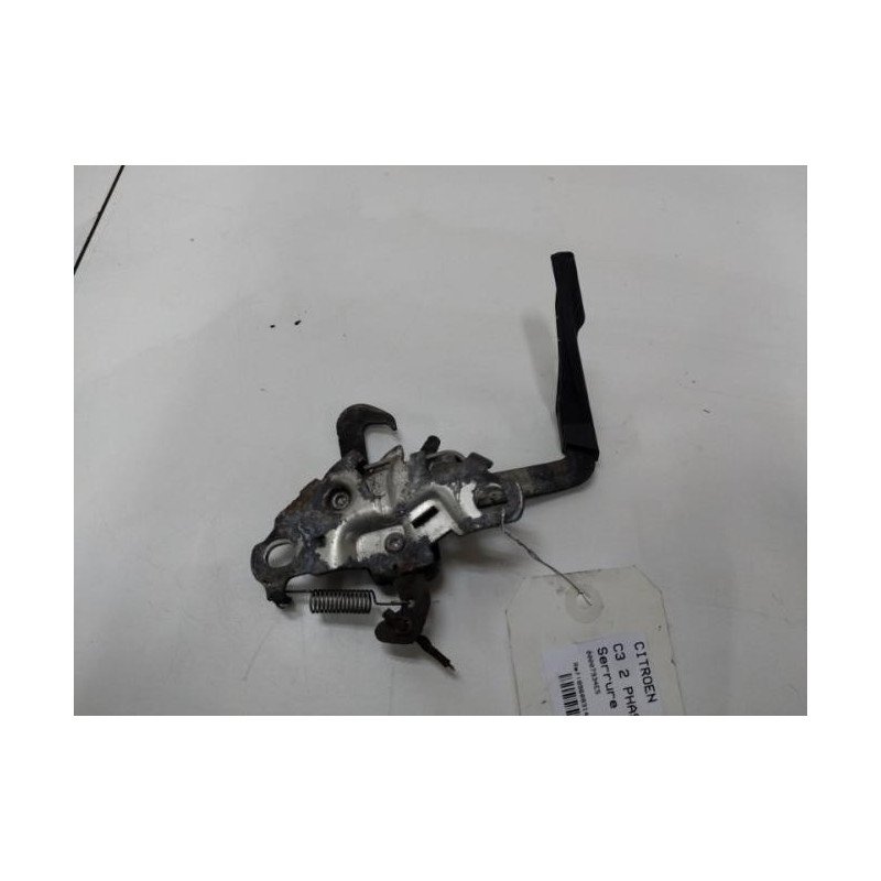 Serrure De Capot Citroen C3 2 Phase 1 (1)