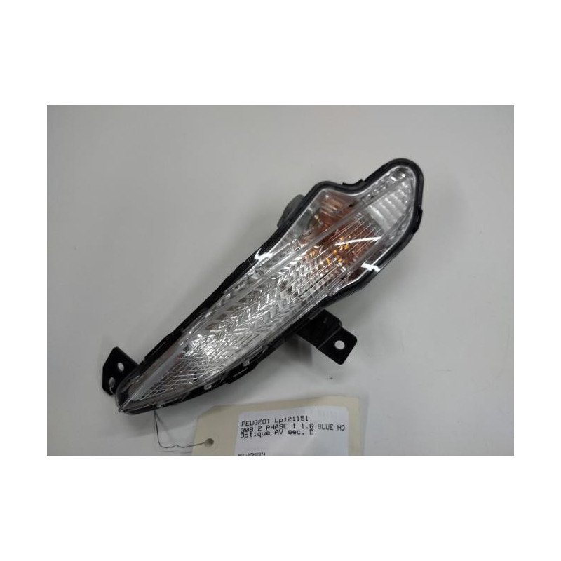 Optique Avant Secondaire Droit (feux)(clignotant) Peugeot 308 2 Phase 1 (1)