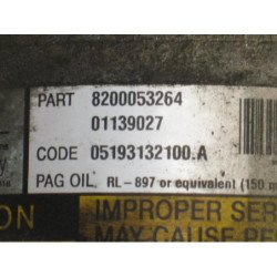 Compresseur Clim Renault Scenic 2 Phase 1 (2)