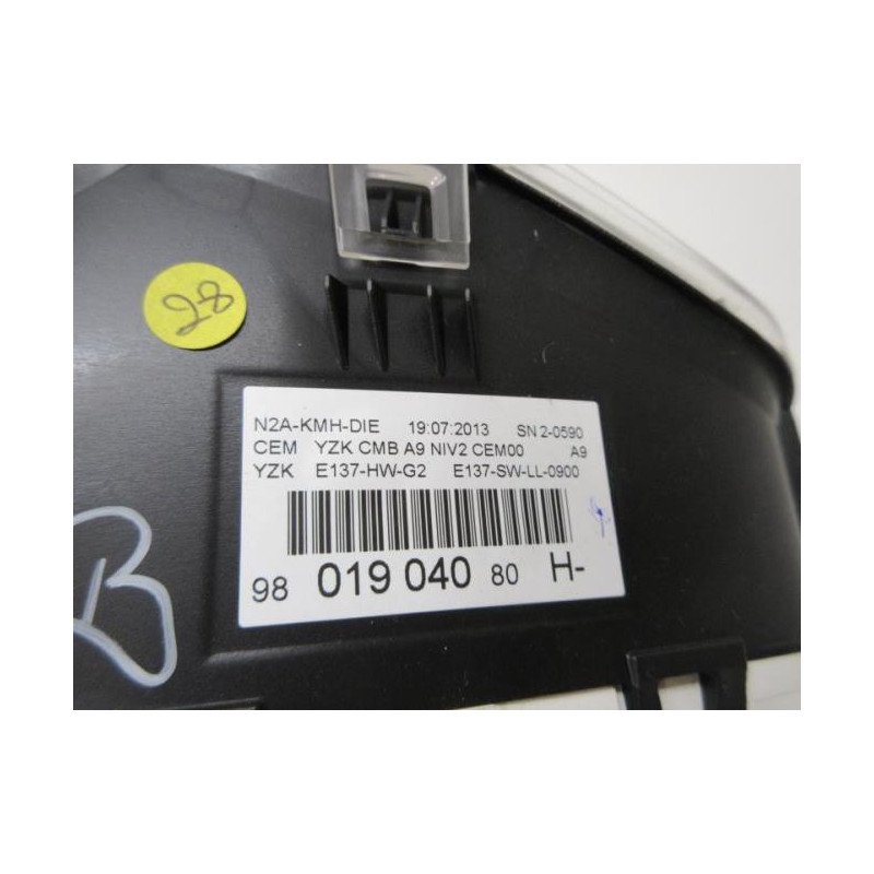 Compteur Peugeot 208 1 Phase 1 (1)