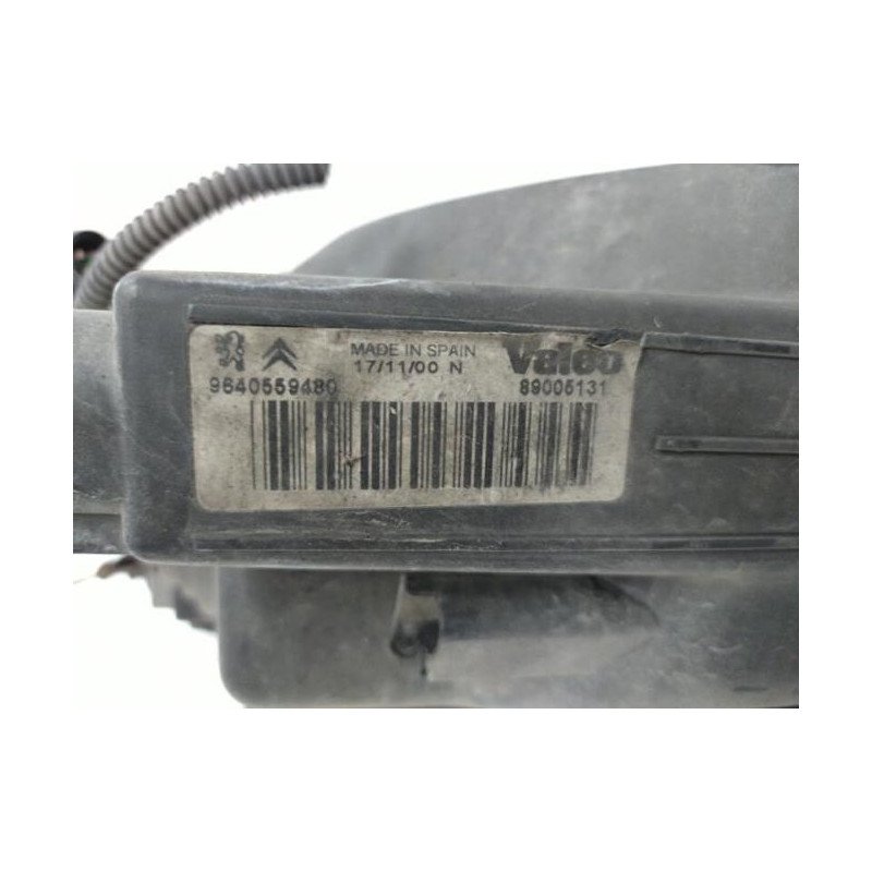 Optique Avant Principal Droit (feux)(phare) Peugeot 206 Phase 1 (1)
