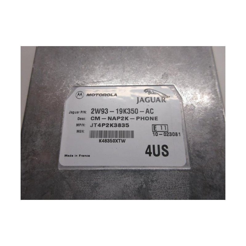 Calculateur Jaguar S-type Phase 2 (1)