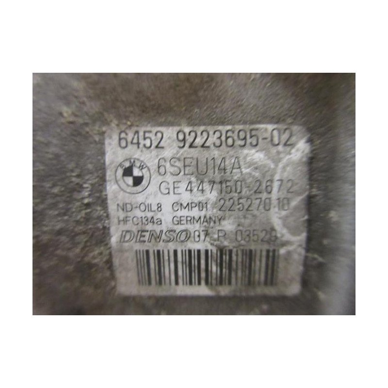 Compresseur Clim Bmw Serie 1 F20 Phase 1 (1)