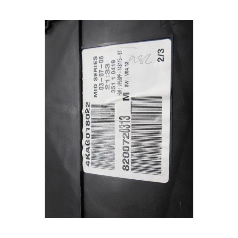 Compteur Renault Megane 2 Phase 2 (1)