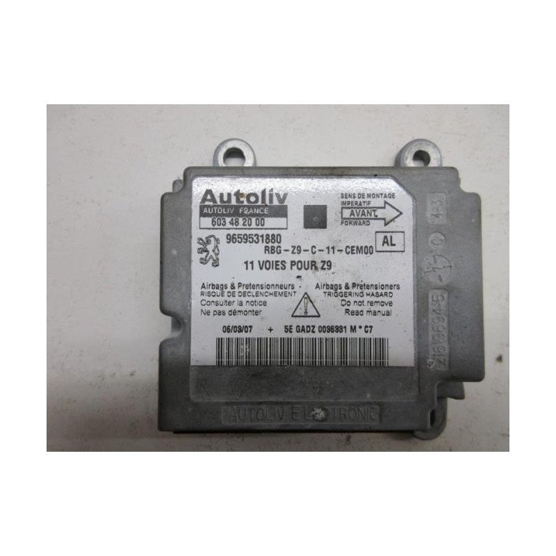 Boitier Air Bag Peugeot 607 Phase 2 (1)