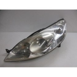 Optique Avant Principal Gauche (feux)(phare) Peugeot 407 Phase 1 (2)