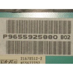 Compteur Peugeot 307 Phase 2 Cabriolet (1)