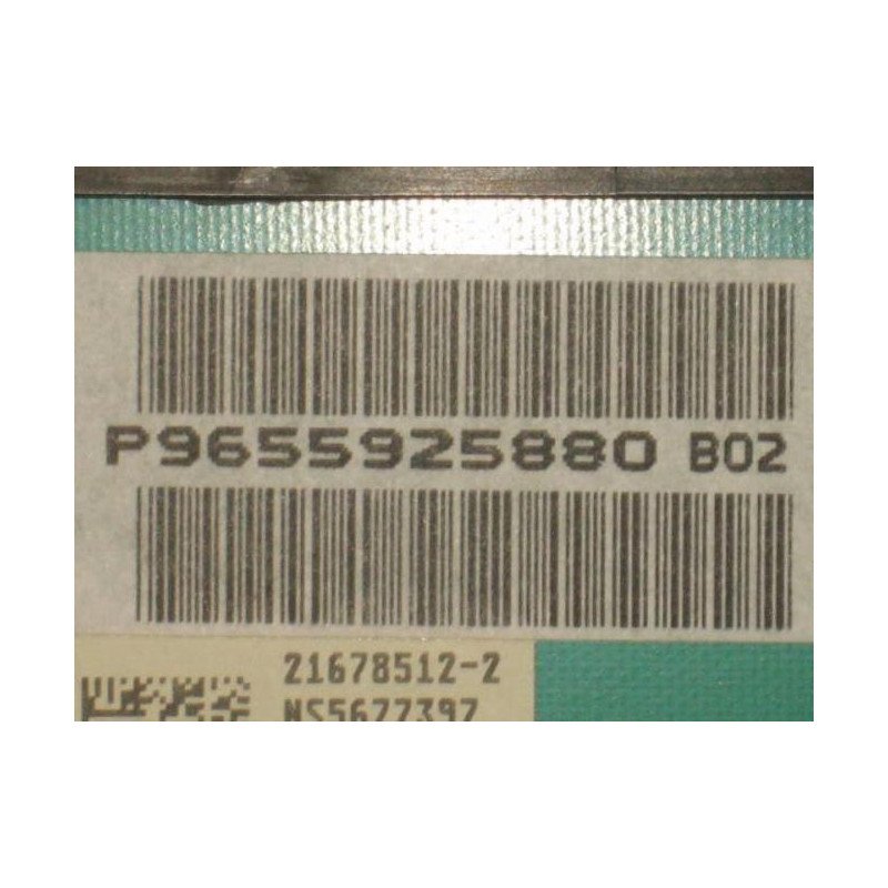 Compteur Peugeot 307 Phase 2 Cabriolet (1)