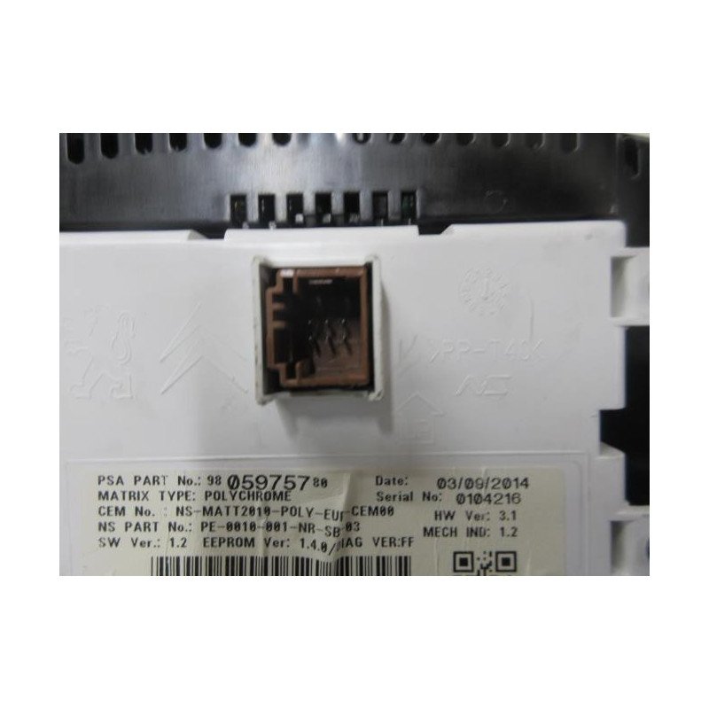 Compteur Citroen Ds4 Phase 1 (1)