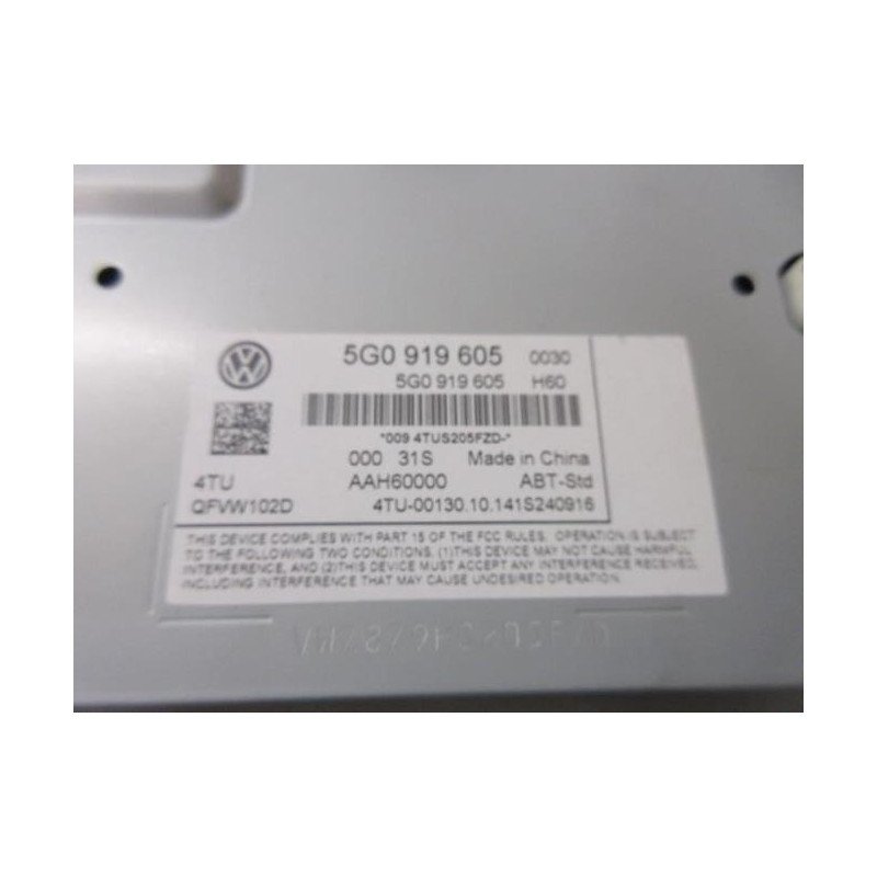 Autoradio D'origine Volkswagen Golf 7 Phase 1 (1)