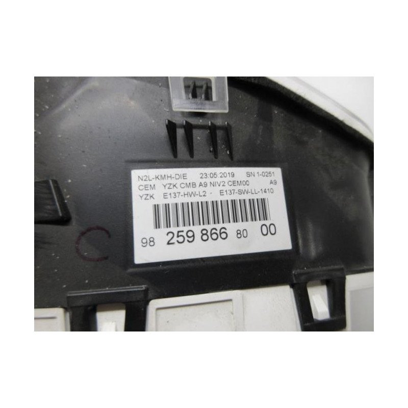 Compteur Peugeot 208 1 Phase 2 (1)