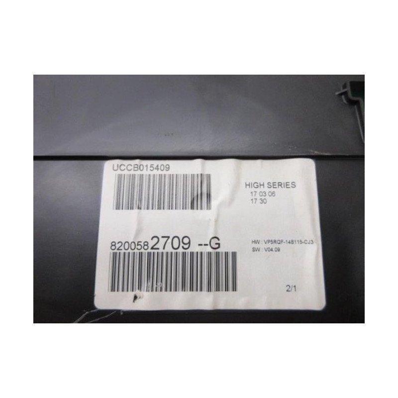 Compteur Renault Clio 3 Phase 1 (1)