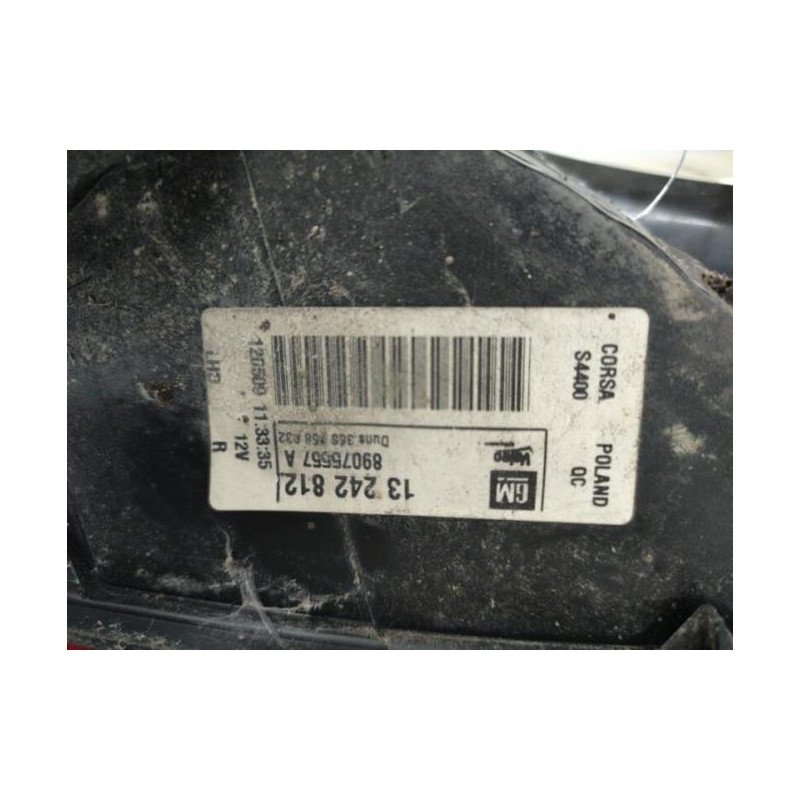 Feu Arriere Principal Droit (feux) Opel Corsa D Phase 1 (1)
