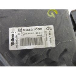 Optique Avant Principal Gauche (feux)(phare) Opel Meriva A Phase 2 (2)