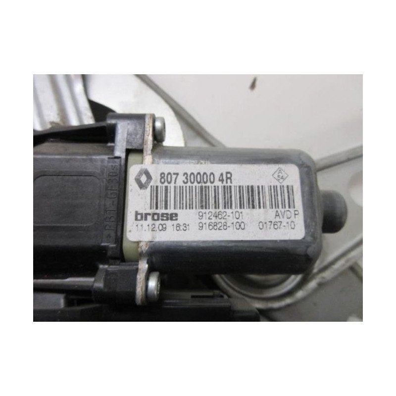 Mecanisme De Leve Vitre Electrique Avant Droit Renault Megane 3 Phase 1 Break (1)