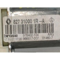 Mecanisme De Leve Vitre Electrique Arriere Gauche Renault Laguna 3 Phase 1 (4)