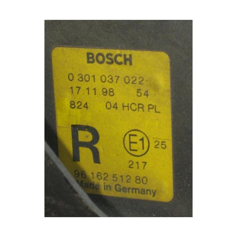 Optique Avant Principal Droit (feux)(phare) Peugeot 406 Phase 1 (1)