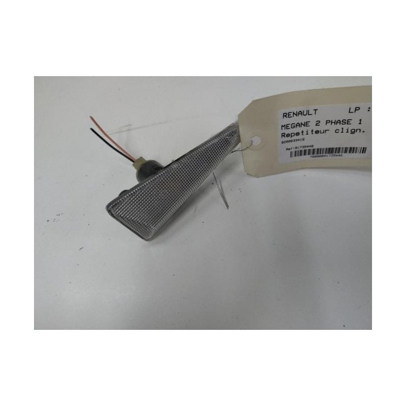 Repetiteur Clignotant Avant Gauche (feux) Renault Megane 2 Phase 1 (1)