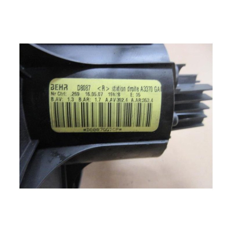 Ventilateur Chauffage Opel Zafira B Phase 1 (1)