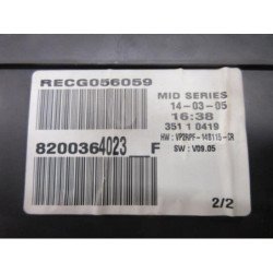 Compteur Renault Megane 2 Phase 1 (2)