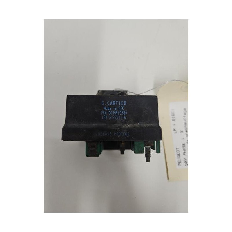 Boitier De Prechauffage Peugeot 307 Phase 1 (1)