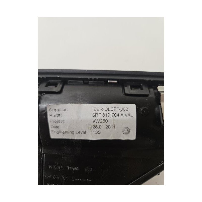Aerateur Tableau De Bord Avant Droit Volkswagen Polo 5 Phase 1 (1)