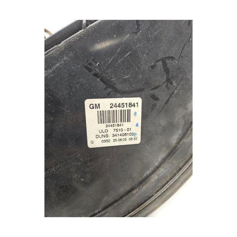 Feu Arriere Principal Gauche (feux) Opel Zafira B Phase 1 (1)