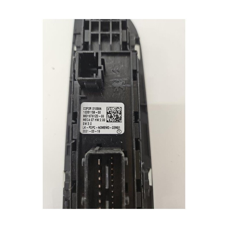 Interrupteur De Leve Vitre Avant Gauche Peugeot 5008 2 Phase 2 (1)