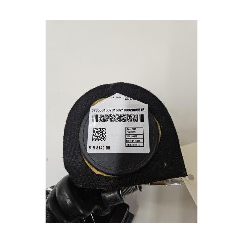 Ceinture Arriere Gauche Fiat Panda 3 Phase 1 (1)