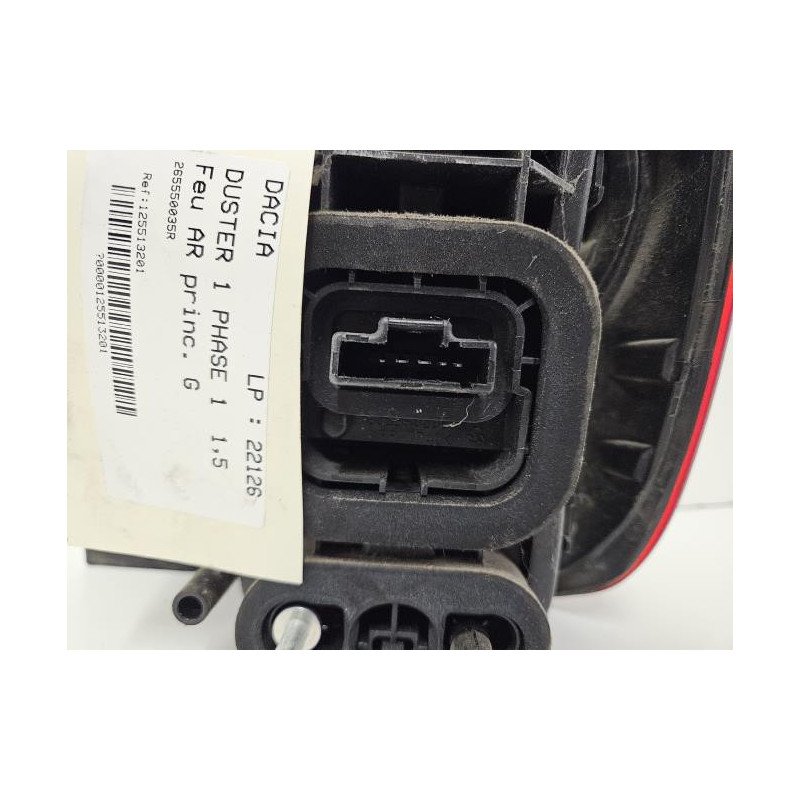 Feu Arriere Principal Gauche (feux) Dacia Duster 1 Phase 1 (1)