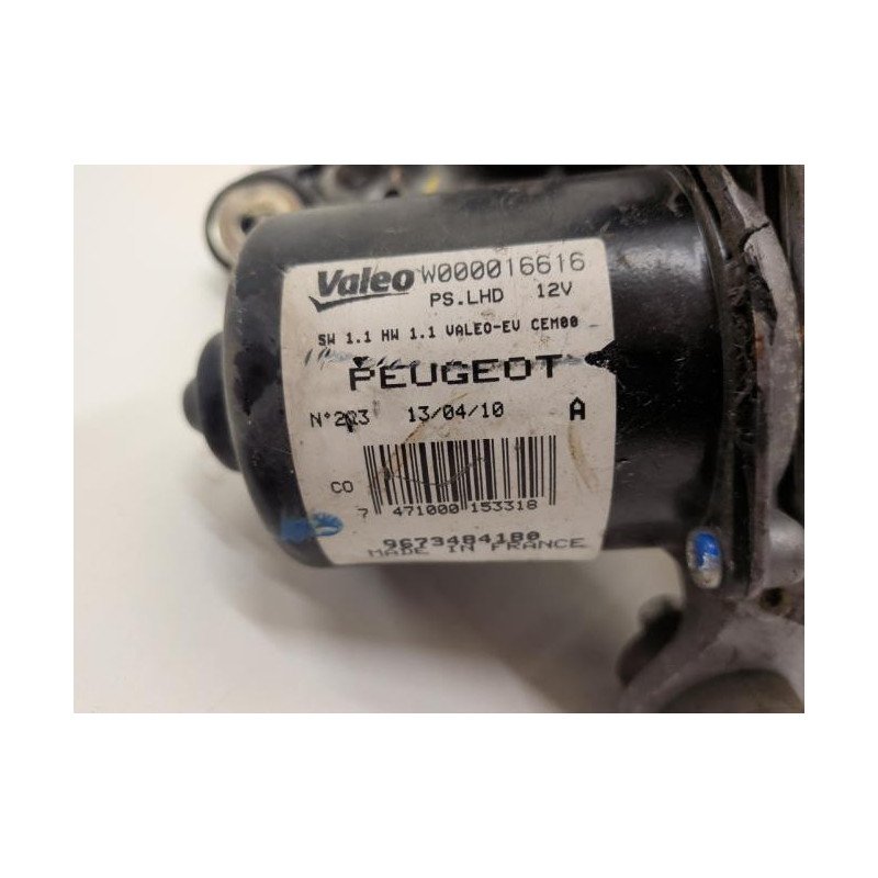 Moteur Essuie Glace Avant Droit Peugeot Rcz Phase 2 Coupe (1)