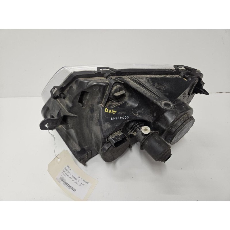Optique Avant Principal Droit (feux)(phare) Dacia Duster 1 Phase 1 (1)