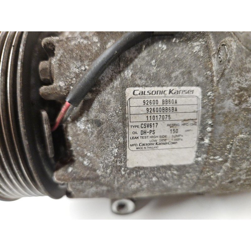 Compresseur Clim Nissan Qashqai 1 Phase 2 (1)