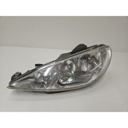 Optique Avant Principal Gauche (feux)(phare) Peugeot 206 Phase 2 (1)