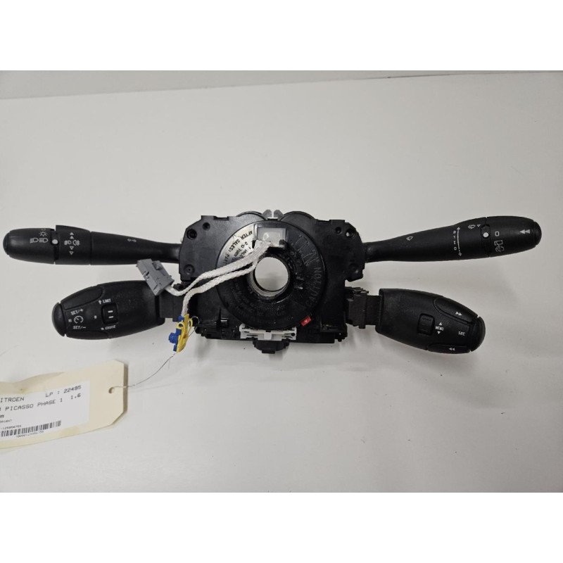Com (bloc Contacteur Tournant+commodo Essuie Glace+commodo Phare) Citroen C3 Picasso Phase 1 (1)