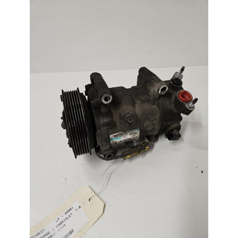Compresseur Clim Peugeot 207 Phase 1 Cabriolet (1)