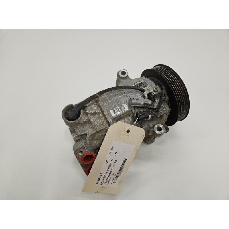 Compresseur Clim Renault Scenic 3 Phase 3 (1)