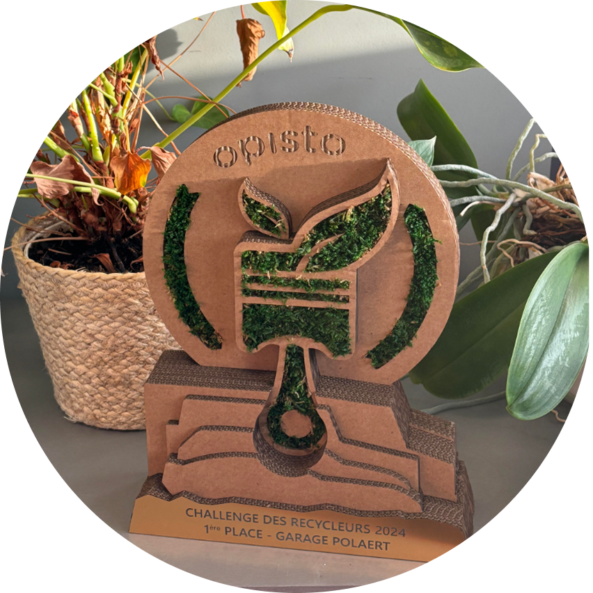 1er place du challenge OPISTO - Meilleurs Recycleurs 2024